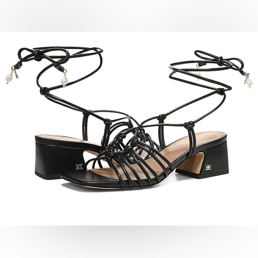 Sam Edelman Westley Lace Up Block Heel Sandal